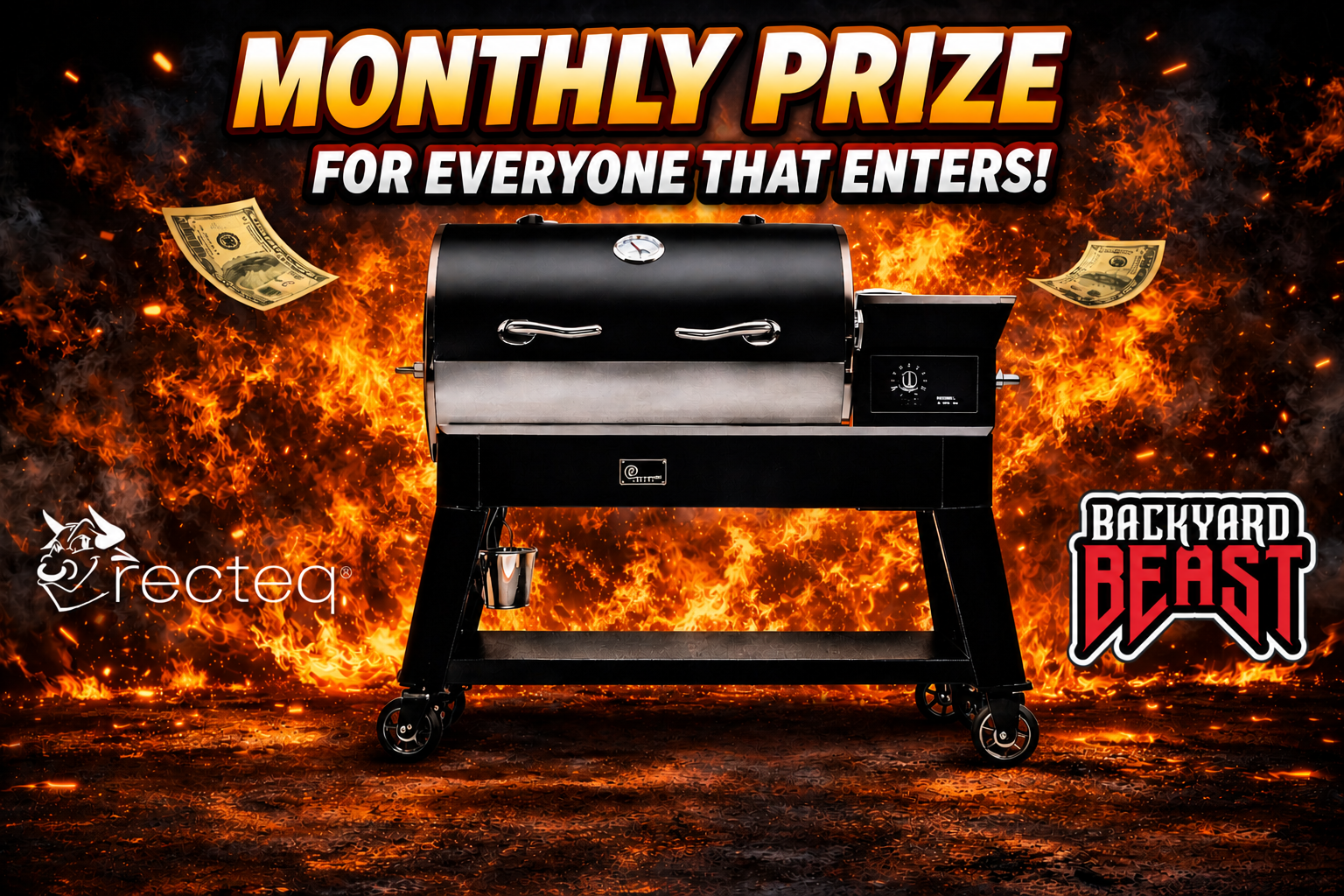 Monthly Prize for Everyone Who Enters