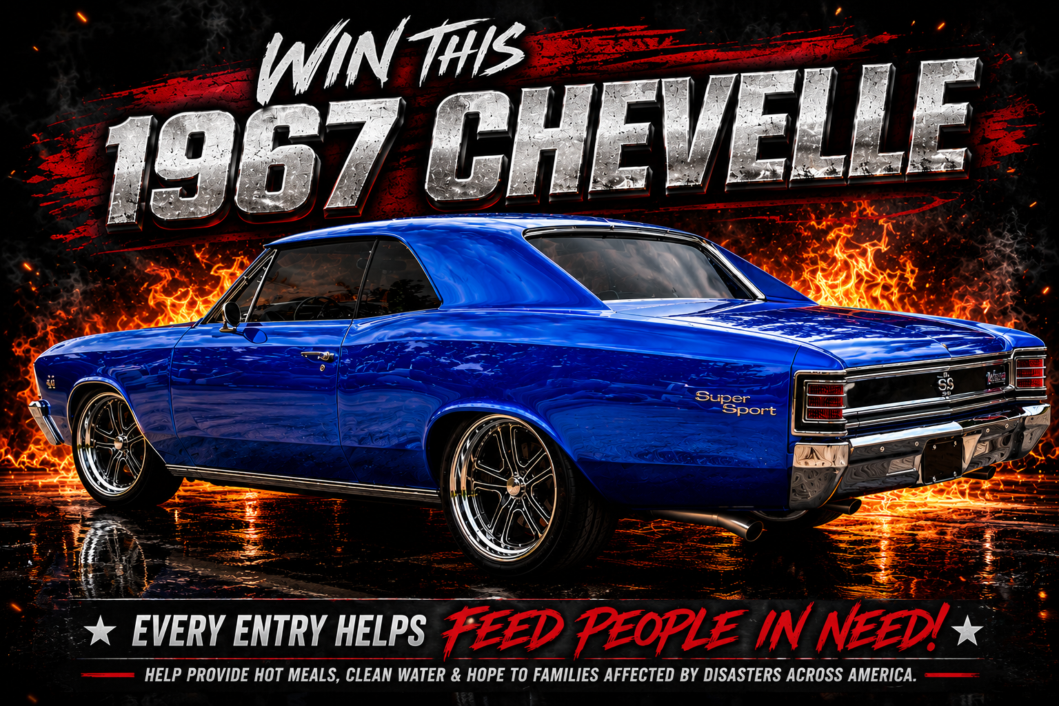 1967 Chevelle Super Sport sweepstakes